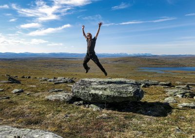 Freiheiten auf dem Nábár-Plateau in der Finnmark